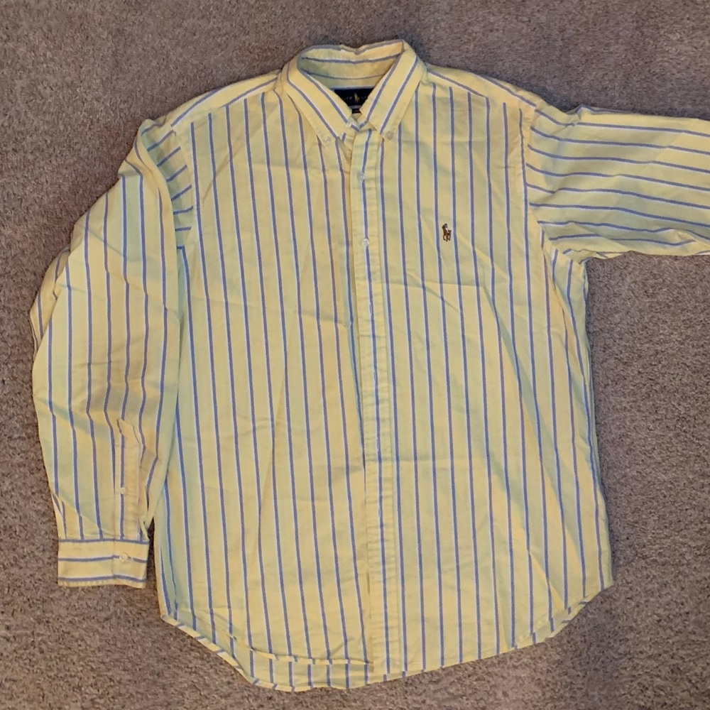 Yellow Ralph Lauren Dress Shirt